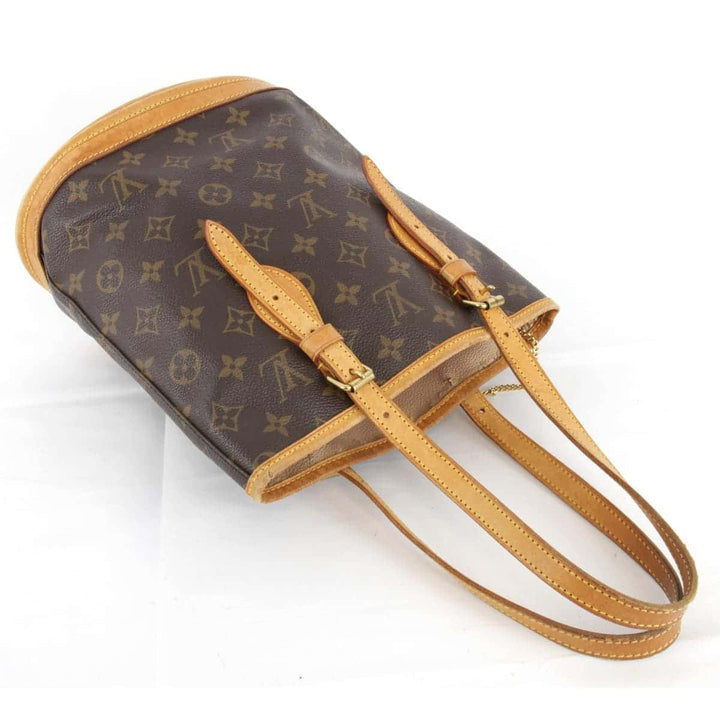 『USED』 
LOUIS VUITTON ルイ・ヴィトン 
 バケットPM M42238 トートバッグ 
モノグラムキャンバス モノグラム