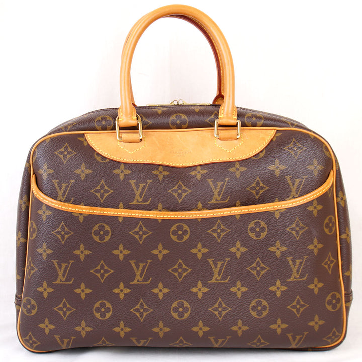 美品『USED』 
LOUIS VUITTON ルイ・ヴィトン 
 ドーヴィル M47270 ボストンバッグ 
モノグラムキャンバス モノグラム