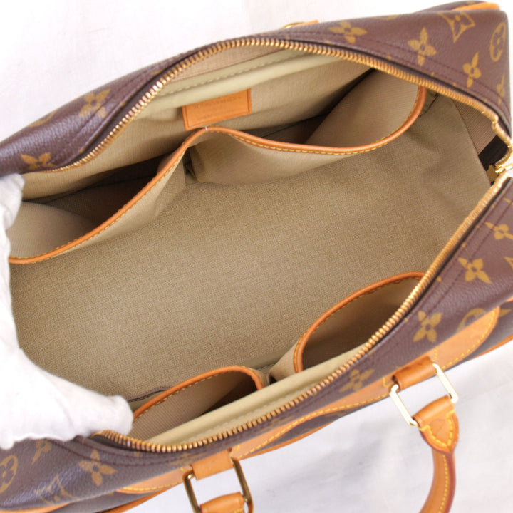 美品『USED』 
LOUIS VUITTON ルイ・ヴィトン 
 ドーヴィル M47270 ボストンバッグ 
モノグラムキャンバス モノグラム