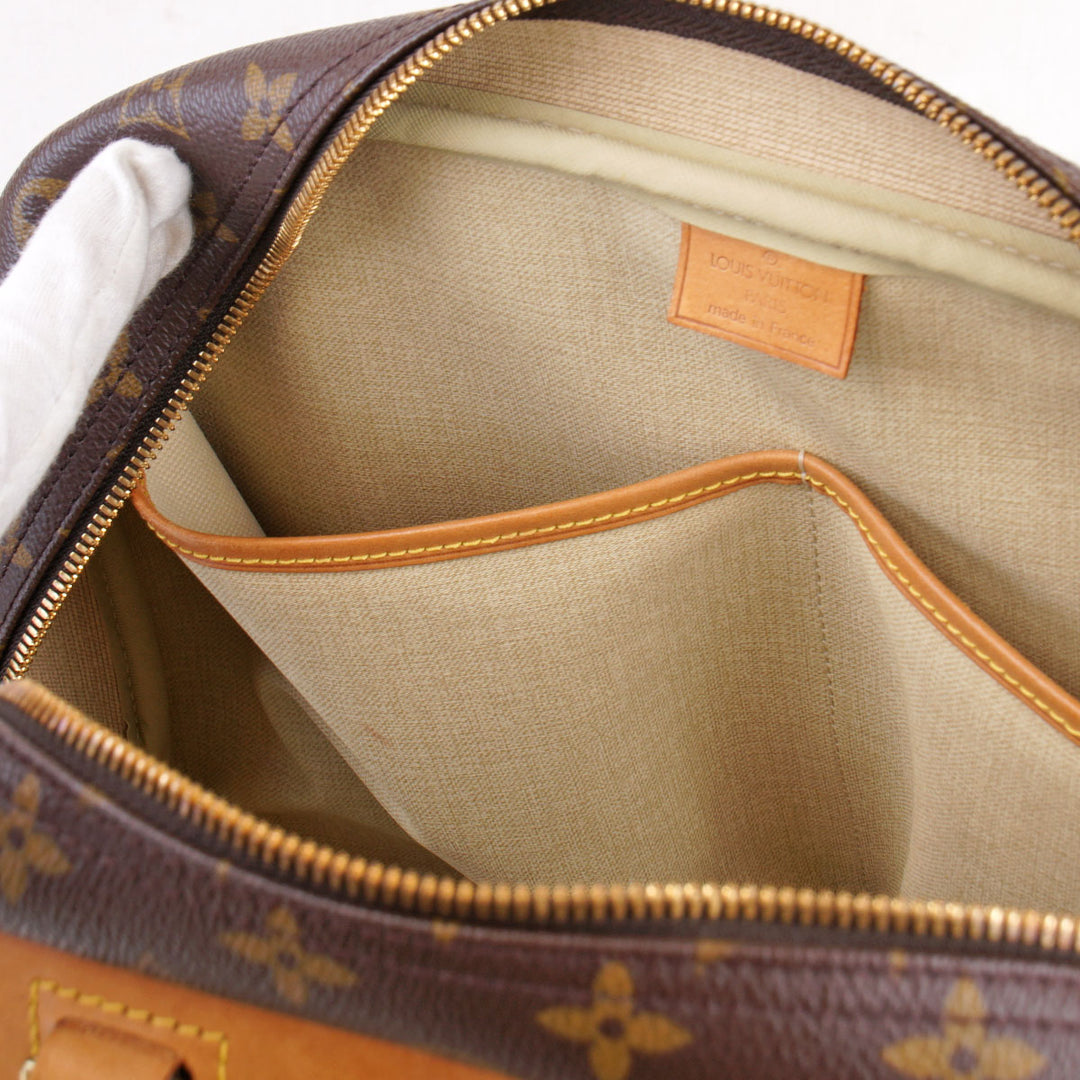 美品『USED』 
LOUIS VUITTON ルイ・ヴィトン 
 ドーヴィル M47270 ボストンバッグ 
モノグラムキャンバス モノグラム