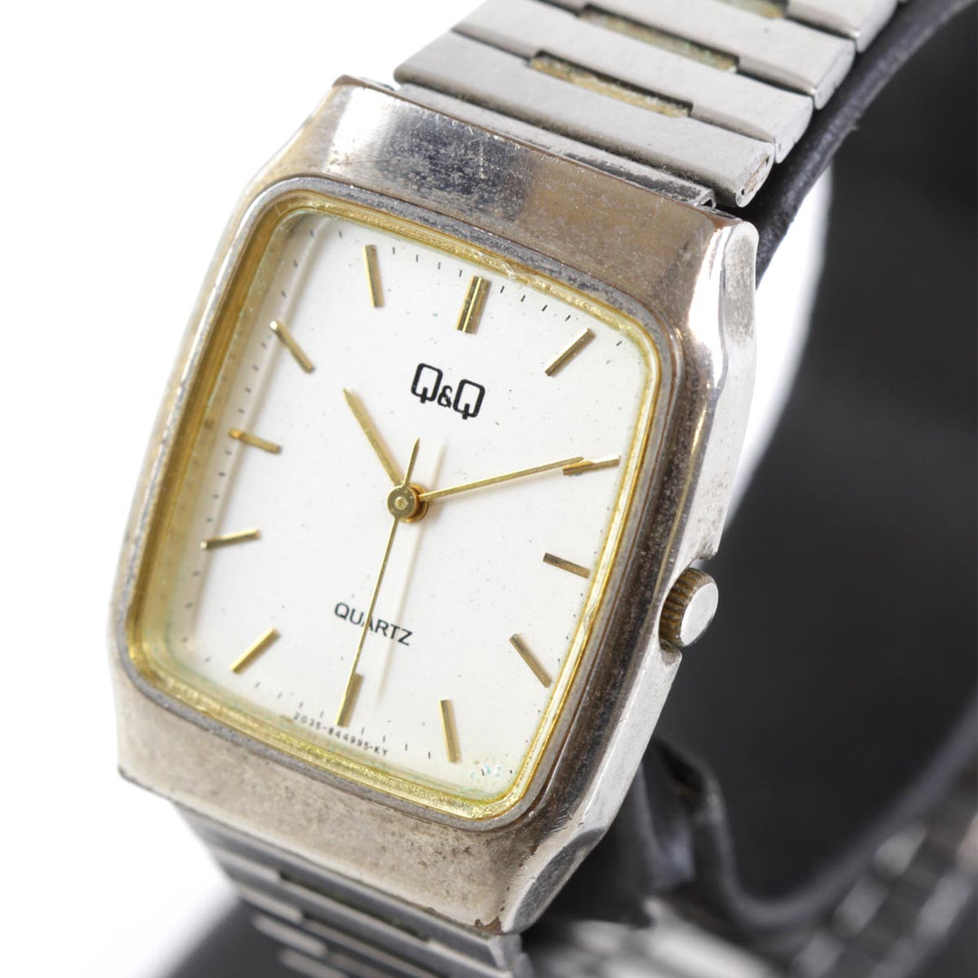 『USED』 
 Q&Q 2035-844995KY QZ 
腕時計
 メンズ