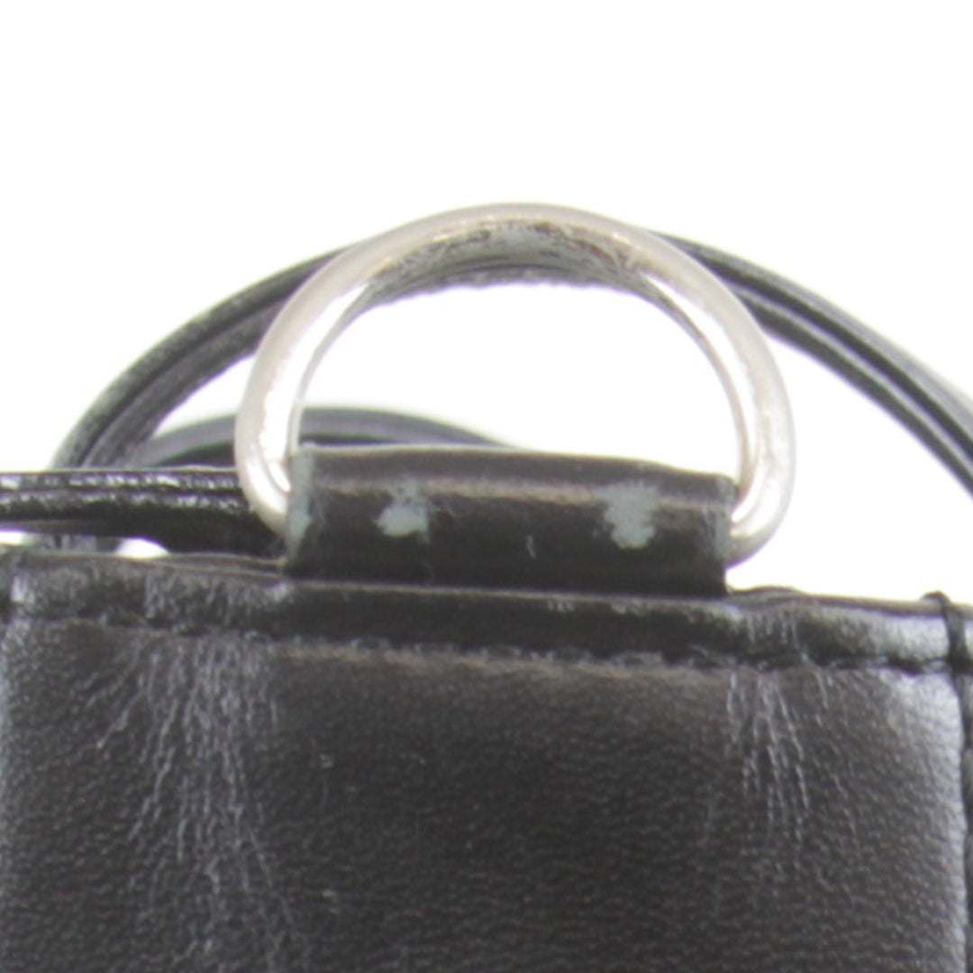 『USED』 
BURBERRY バーバリー 
 トートバッグ 
レザー/キャンバス  ブラック