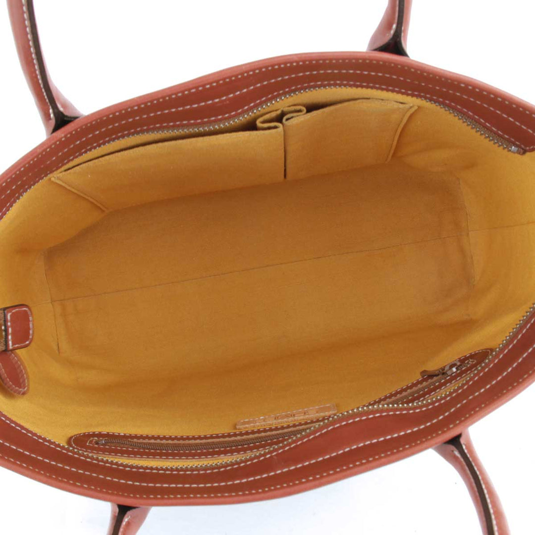 良品『USED』 
SOMES SADDLE ソメスサドル 
 トートバッグ 
レザー ブラック ハンドバッグ