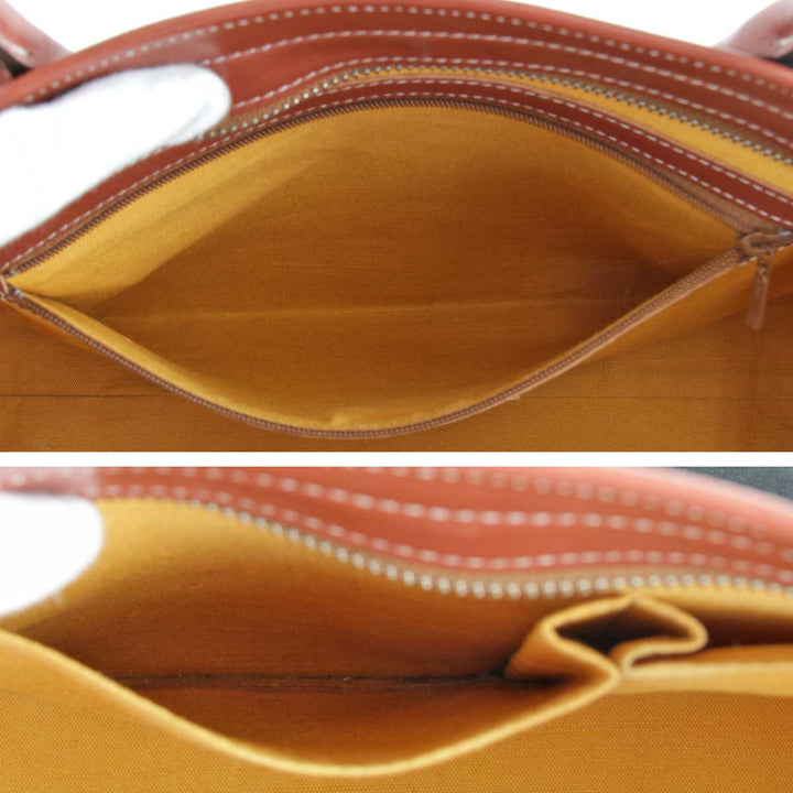 良品『USED』 
SOMES SADDLE ソメスサドル 
 トートバッグ 
レザー ブラック ハンドバッグ
