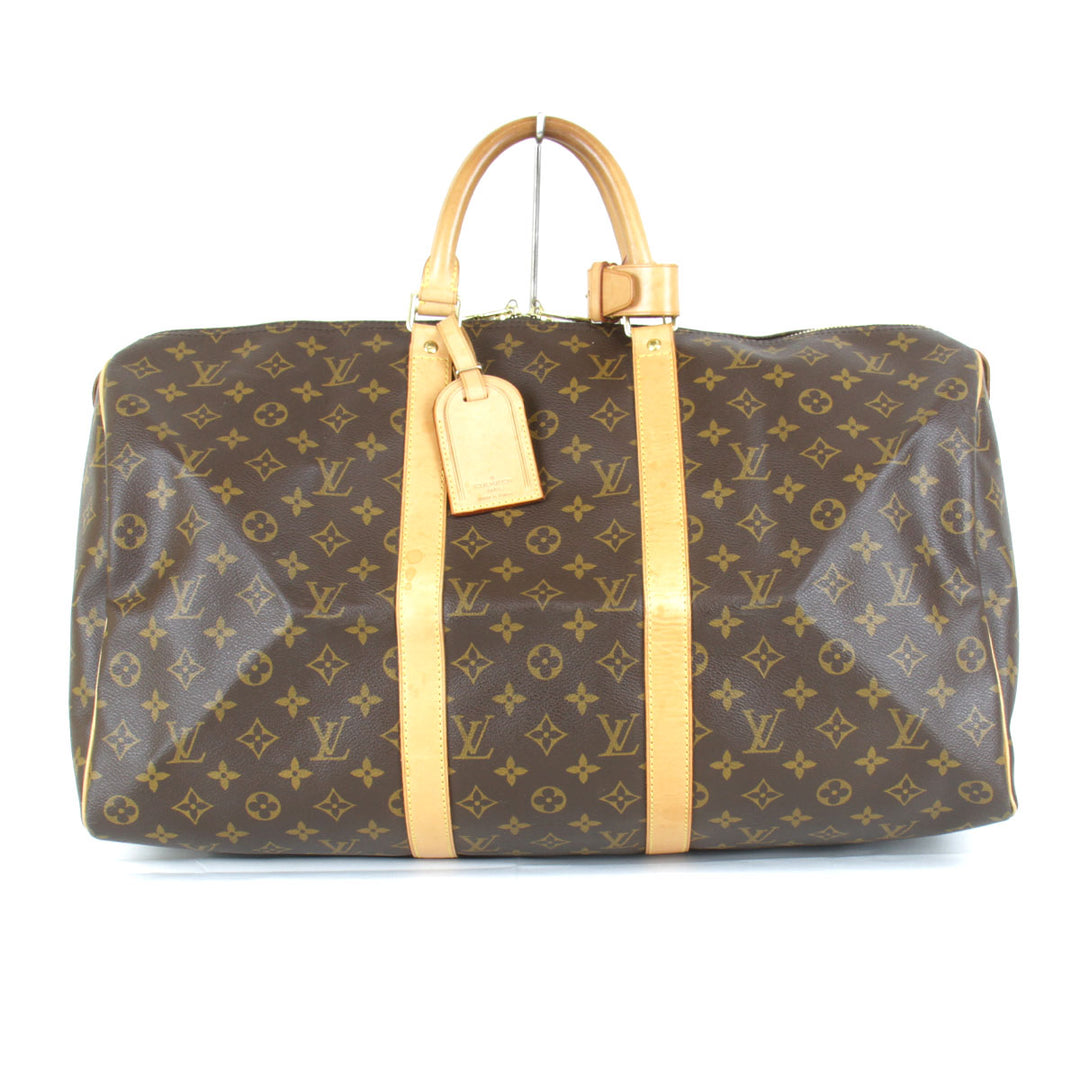 良品『USED』 
LOUIS VUITTON ルイ・ヴィトン 
 キーポル50 M41426 ボストンバッグ 
モノグラムキャンバス モノグラム