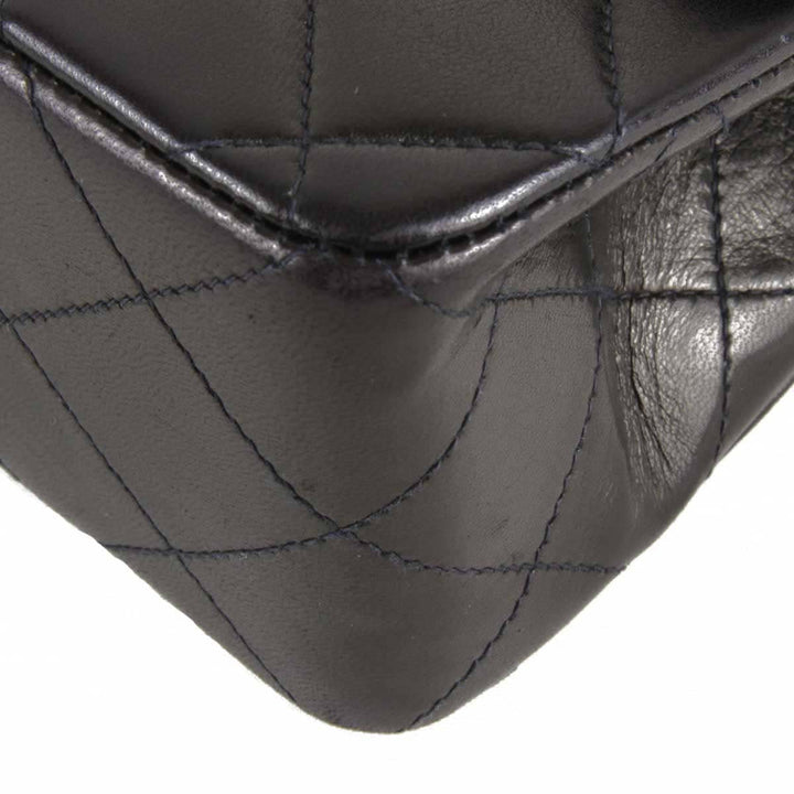 良品『USED』 
CHANEL シャネル 
 ショルダーバッグ 
ラムスキン ブラック
