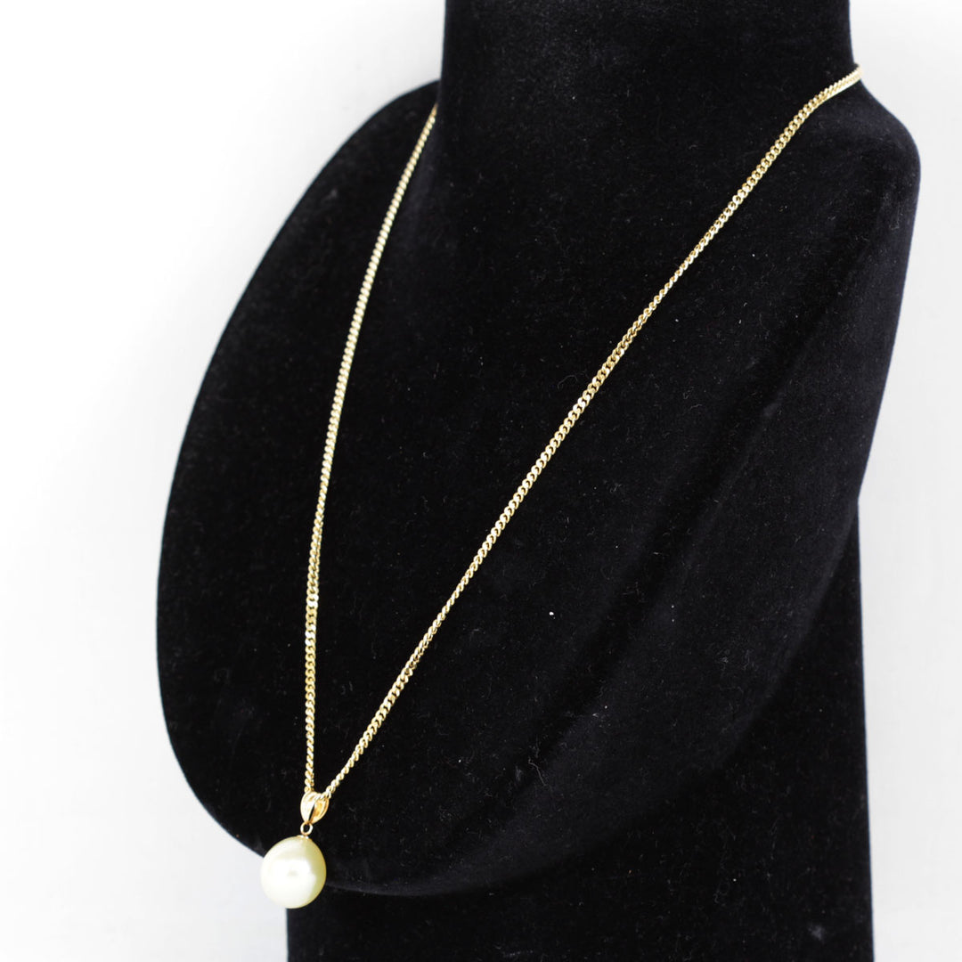 美品『USED』 K18/パール  
 パールネックレス ネックレス
 10.5g