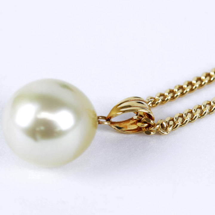 美品『USED』 K18/パール  
 パールネックレス ネックレス
 10.5g
