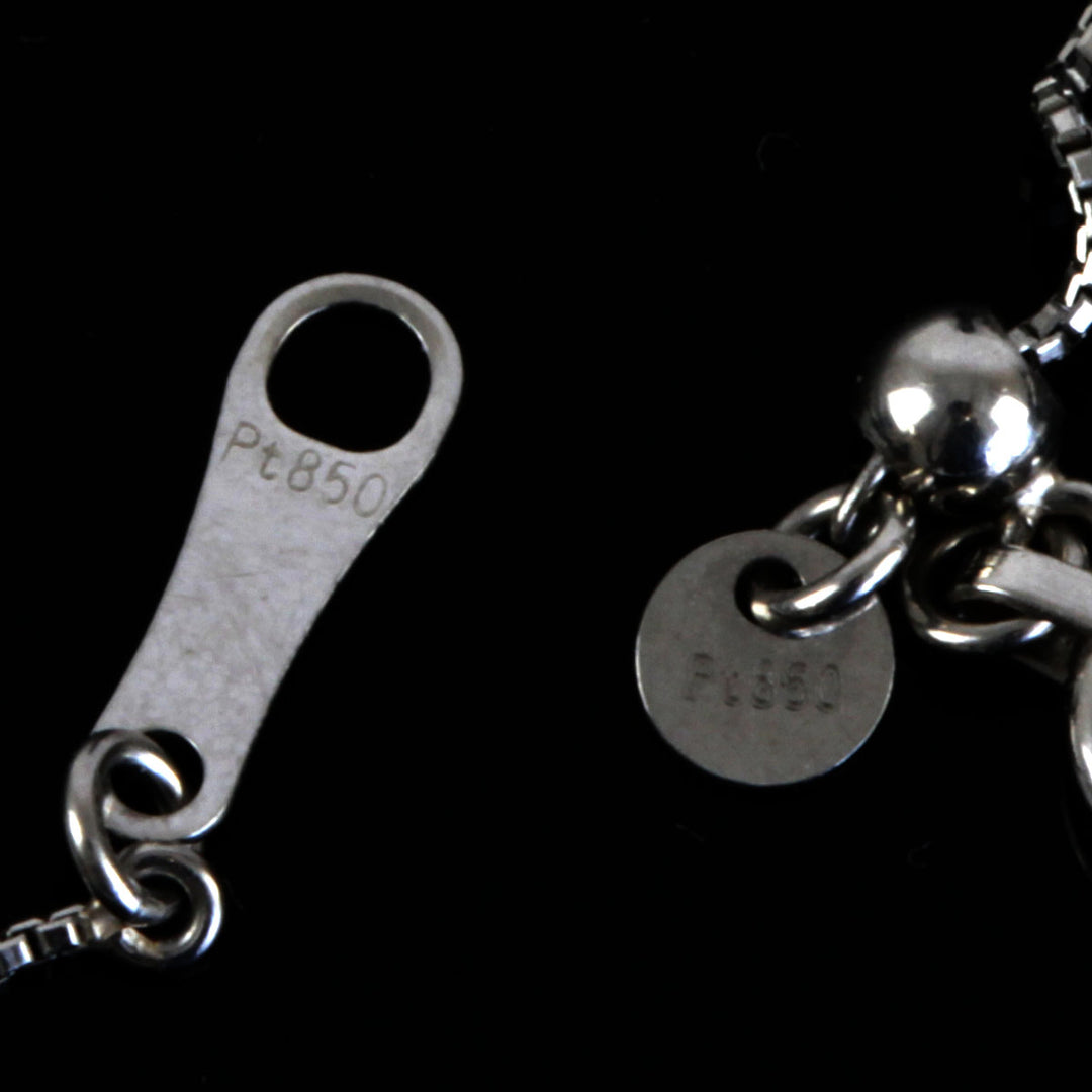 美品『USED』 Pt850/ブラウンダイヤモンド  
ネックレス
 ブラウンダイヤモンド 1.16 3.1g