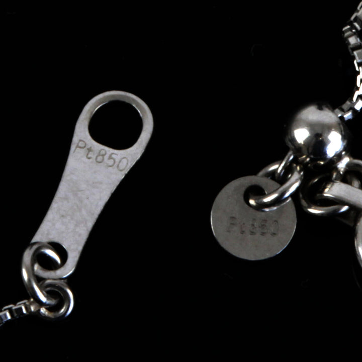 美品『USED』 Pt850/ブラウンダイヤモンド  
ネックレス
 ブラウンダイヤモンド 1.16 3.1g