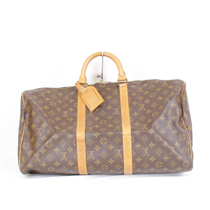 『USED』 
LOUIS VUITTON ルイ・ヴィトン 
 キーポル50 M41426 ボストンバッグ 
モノグラムキャンバス モノグラム