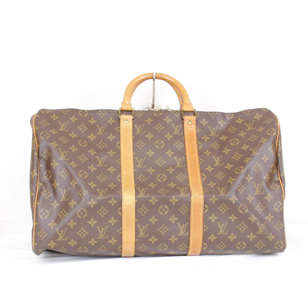 『USED』 
LOUIS VUITTON ルイ・ヴィトン 
 キーポル50 M41426 ボストンバッグ 
モノグラムキャンバス モノグラム
