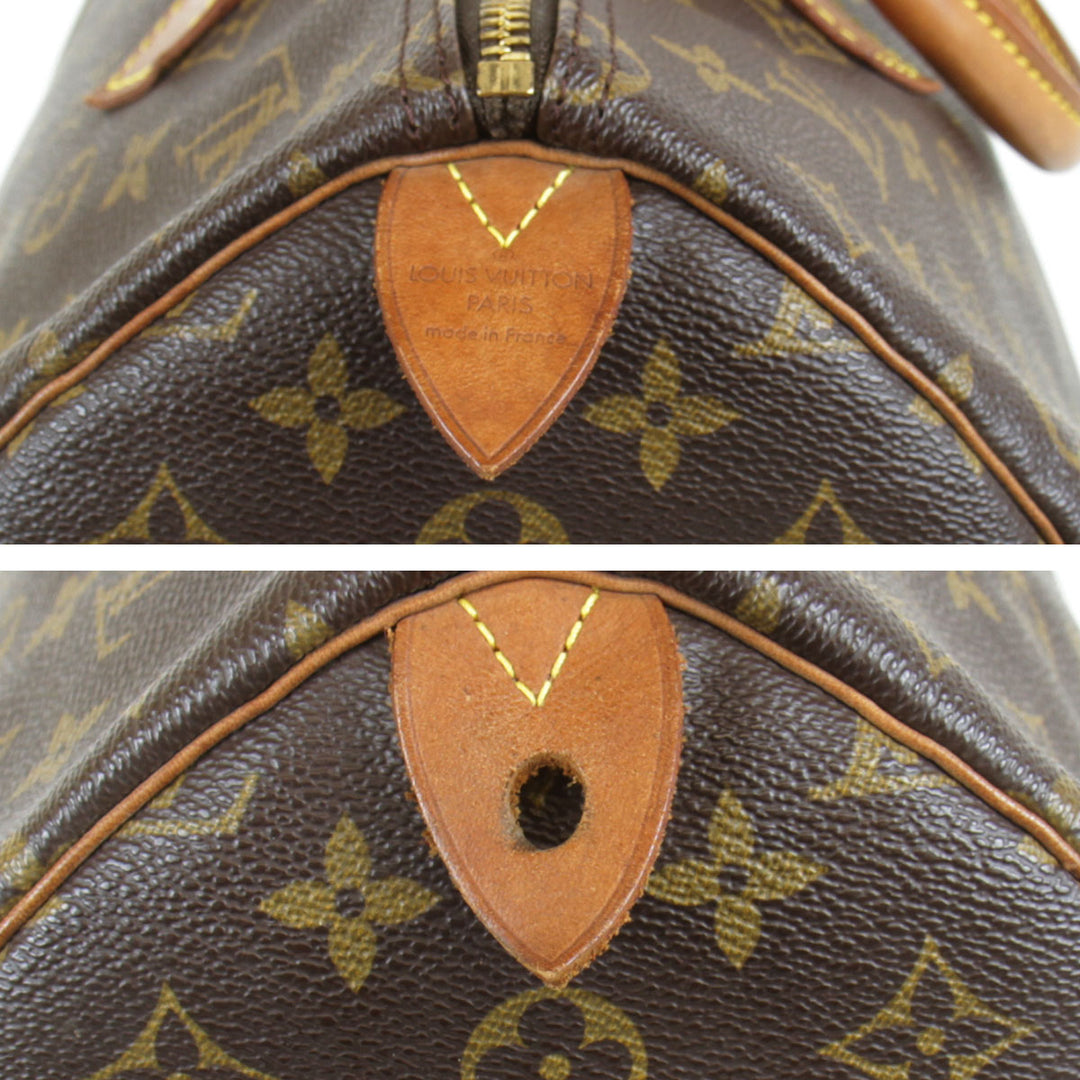 『USED』 
LOUIS VUITTON ルイ・ヴィトン 
 スピーディ35 M41524 ハンドバッグ 
モノグラムキャンバス モノグラム