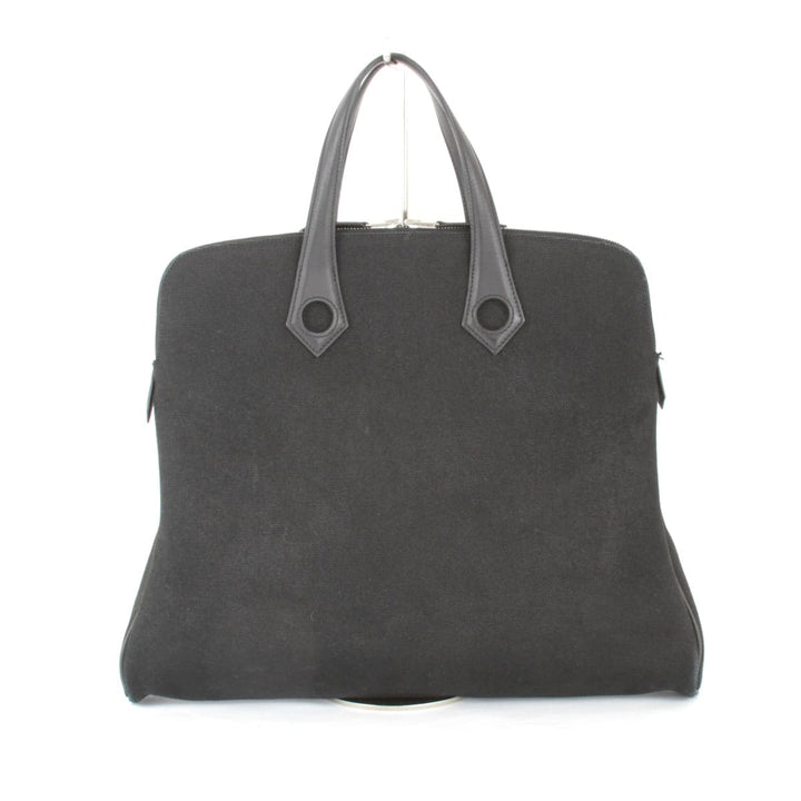 『USED』 
HERMES エルメス 
 サックイブー □I刻印 ハンドバッグ 
キャンバス/レザー  ブラック