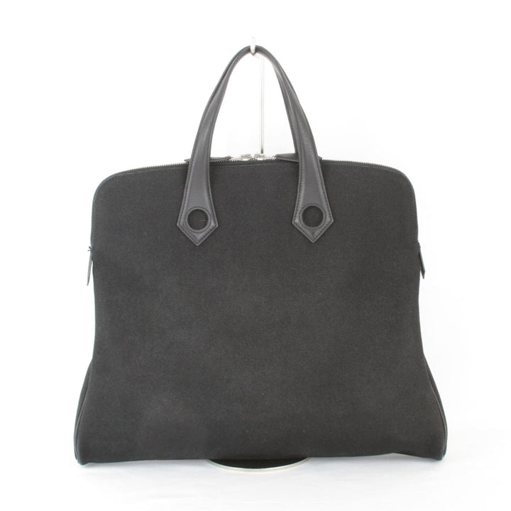 『USED』 
HERMES エルメス 
 サックイブー □I刻印 ハンドバッグ 
キャンバス/レザー  ブラック