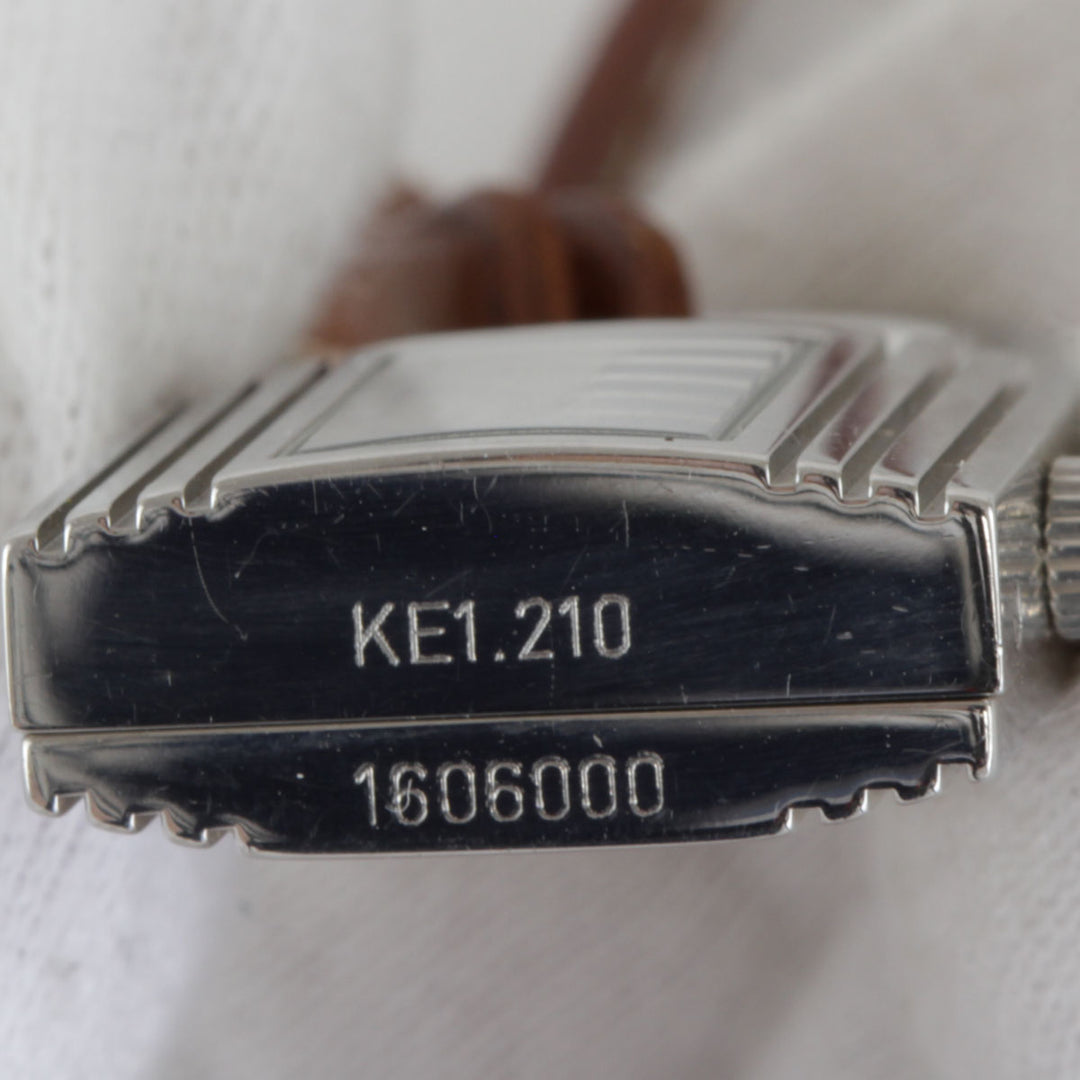 良品『USED』 
HERMES エルメス 
 ケリーウォッチ クロシェット KE1.210 チャーム 
レザー ブラウン×シルバー