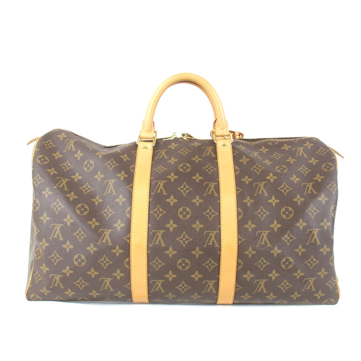 良品『USED』 
LOUIS VUITTON ルイ・ヴィトン 
 キーポル50 M41426 ボストンバッグ 
モノグラムキャンバス モノグラム