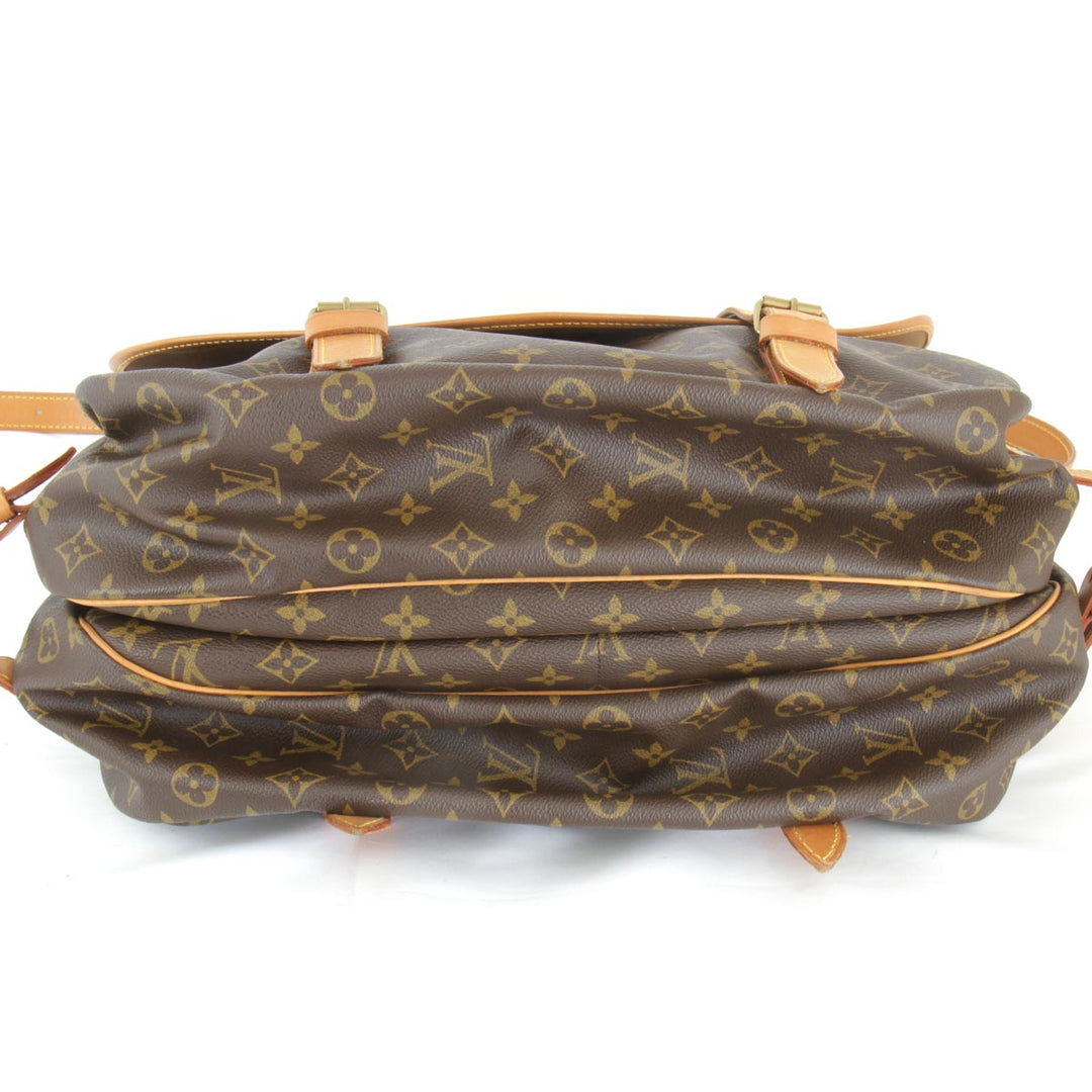 美品『USED』 
LOUIS VUITTON ルイ・ヴィトン 
 ソミュール43 M42252 ショルダーバッグ 
モノグラムキャンバス モノグラム