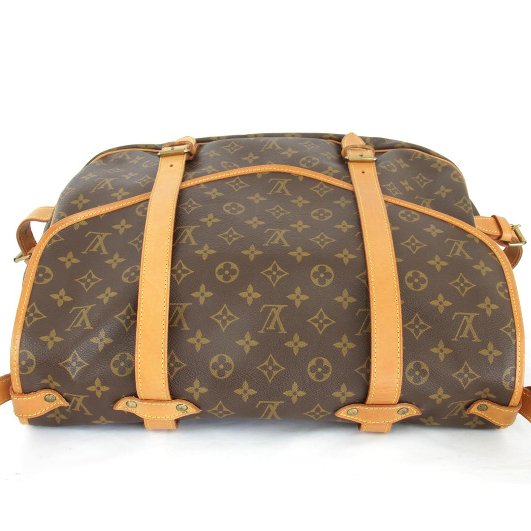 美品『USED』 
LOUIS VUITTON ルイ・ヴィトン 
 ソミュール43 M42252 ショルダーバッグ 
モノグラムキャンバス モノグラム