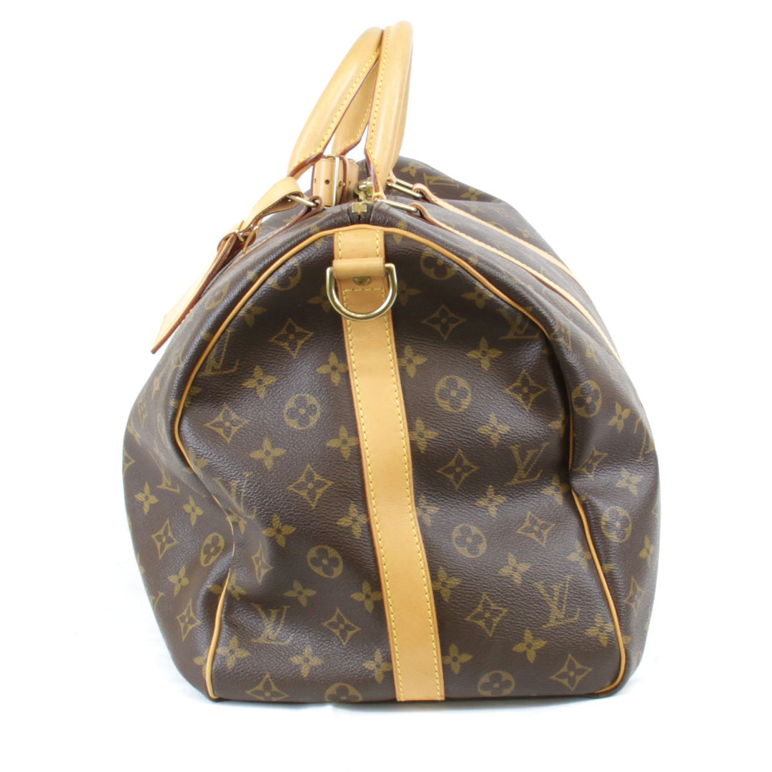 『USED』 
LOUIS VUITTON ルイ・ヴィトン 
 キーポル・バンドリエール50  M41416 ボストンバッグ 
モノグラムキャンバス モノグラム