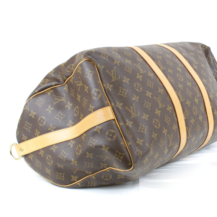 『USED』 
LOUIS VUITTON ルイ・ヴィトン 
 キーポル・バンドリエール50  M41416 ボストンバッグ 
モノグラムキャンバス モノグラム