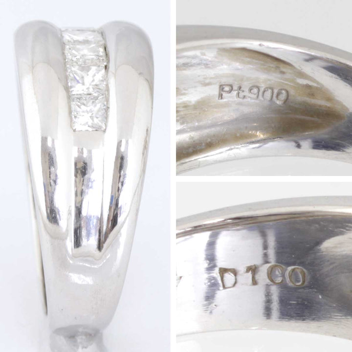美品『USED』 Pt900 
リング・指輪
 ダイヤモンド 1.00 10.4g