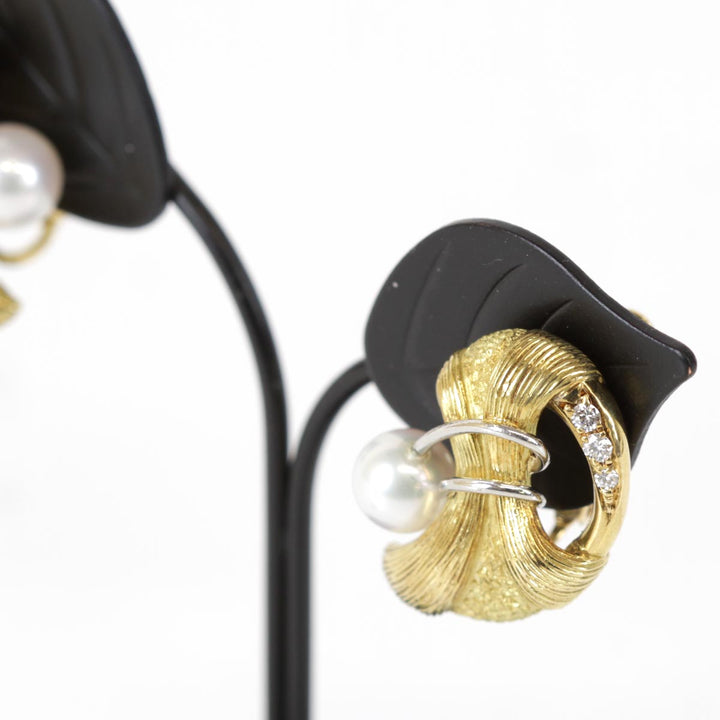 美品『USED』 K18/ダイヤモンド  
イヤリング
 12.2g