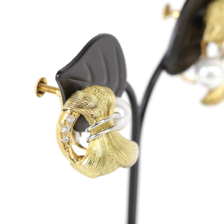 美品『USED』 K18/ダイヤモンド  
イヤリング
 12.2g