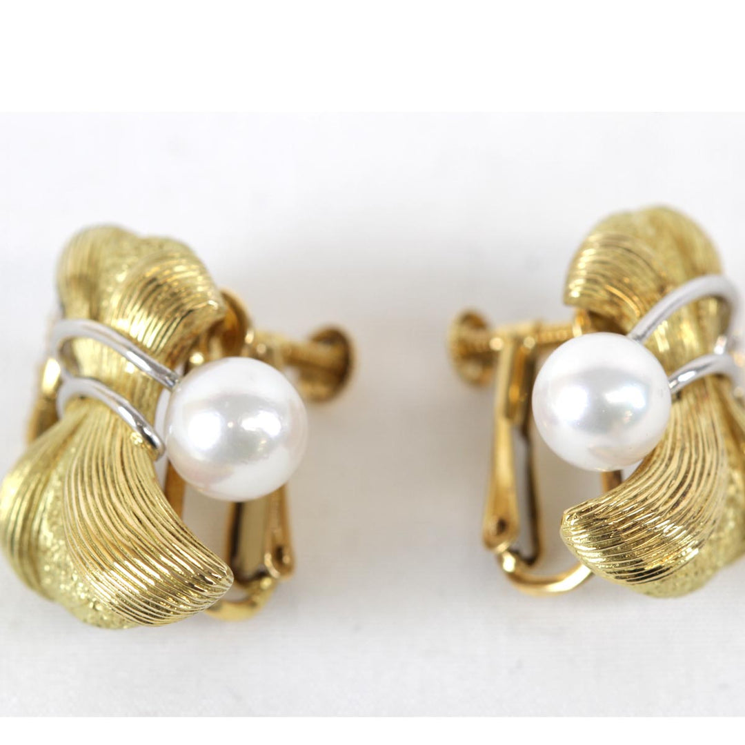 美品『USED』 K18/ダイヤモンド  
イヤリング
 12.2g