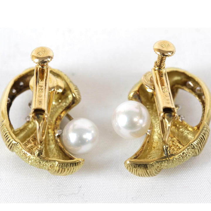 美品『USED』 K18/ダイヤモンド  
イヤリング
 12.2g