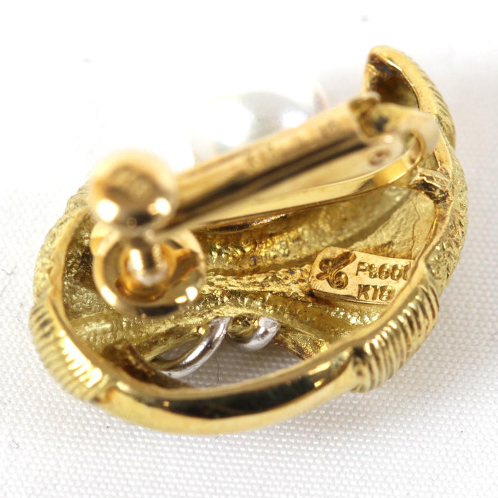 美品『USED』 K18/ダイヤモンド  
イヤリング
 12.2g