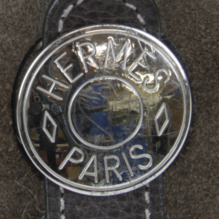 『USED』 
HERMES エルメス 
 コロラドGM ショルダーバッグ 
キャンバス/レザー  ダークブラウン