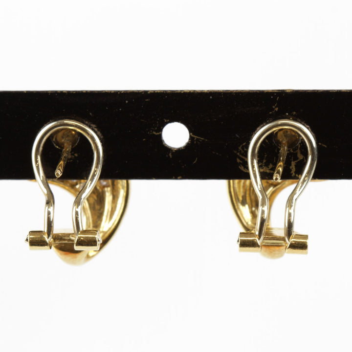 美品『USED』 K18/ダイヤモンド  
 Queen ピアス
 8.2g