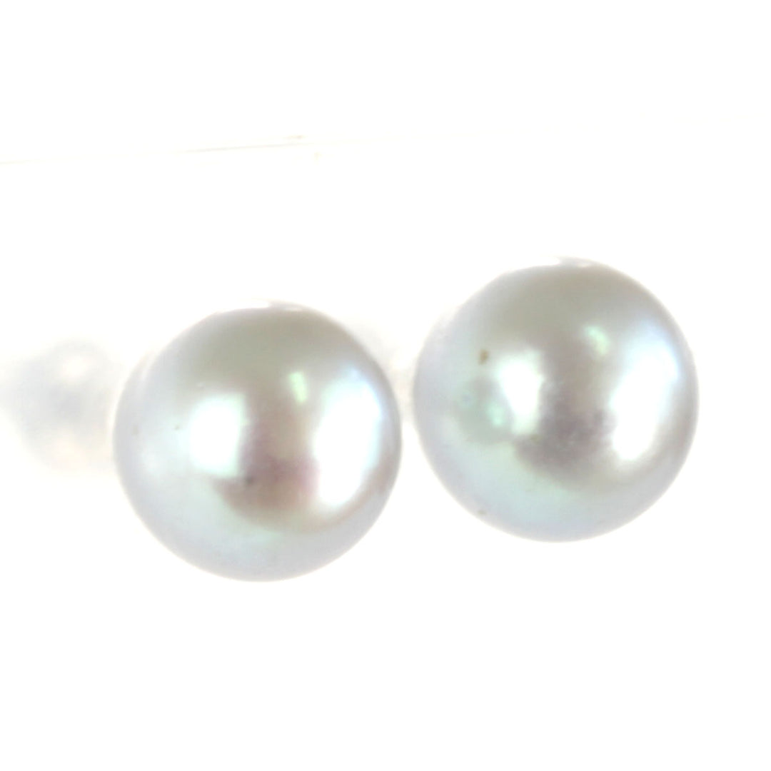 良品『USED』 Pt850/Pt900  /パール 
ピアス
 3.0g