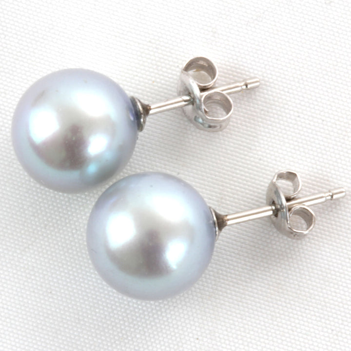 良品『USED』 Pt850/Pt900  /パール 
ピアス
 3.0g