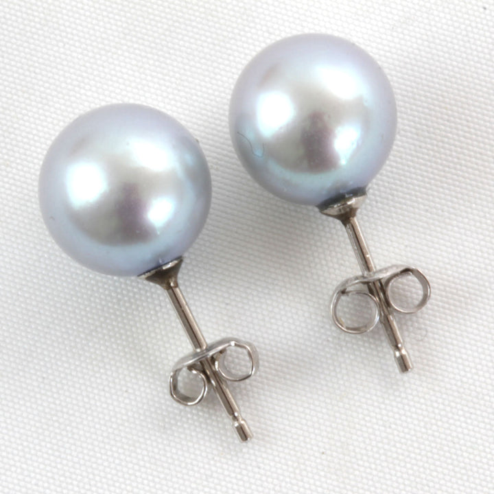 良品『USED』 Pt850/Pt900  /パール 
ピアス
 3.0g