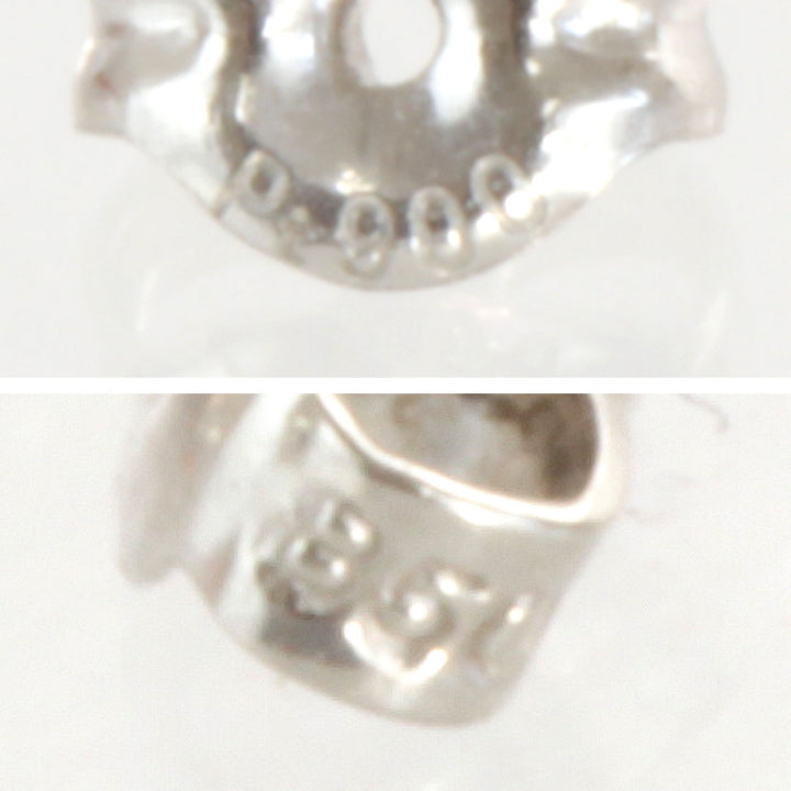 良品『USED』 Pt850/Pt900  /パール 
ピアス
 3.0g