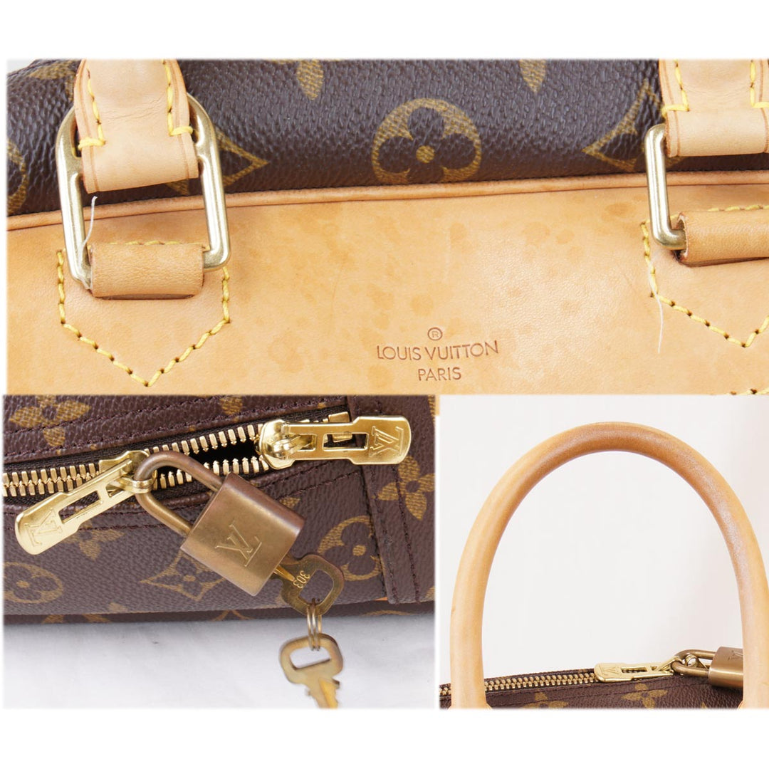 LOUIS VUITTON ルイ・ヴィトン 
 ドーヴィル M47270 トートバッグ 
モノグラムキャンバス モノグラム