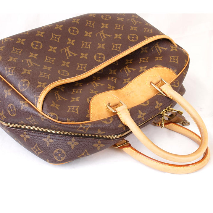 LOUIS VUITTON ルイ・ヴィトン 
 ドーヴィル M47270 トートバッグ 
モノグラムキャンバス モノグラム