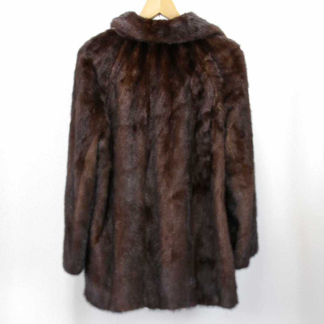 美品『USED』 
 
 ROTINY コート 毛皮 
ミンク ブラウン