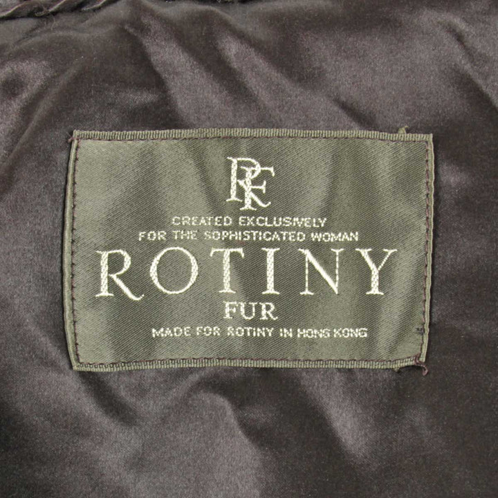 美品『USED』 
 
 ROTINY コート 毛皮 
ミンク ブラウン
