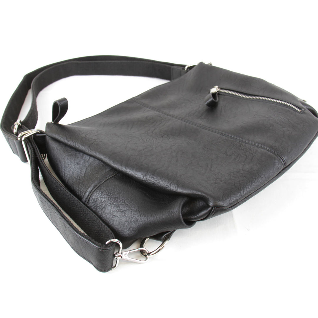 美品『USED』Expu 
 
 ショルダーバッグ 
レザー ブラック