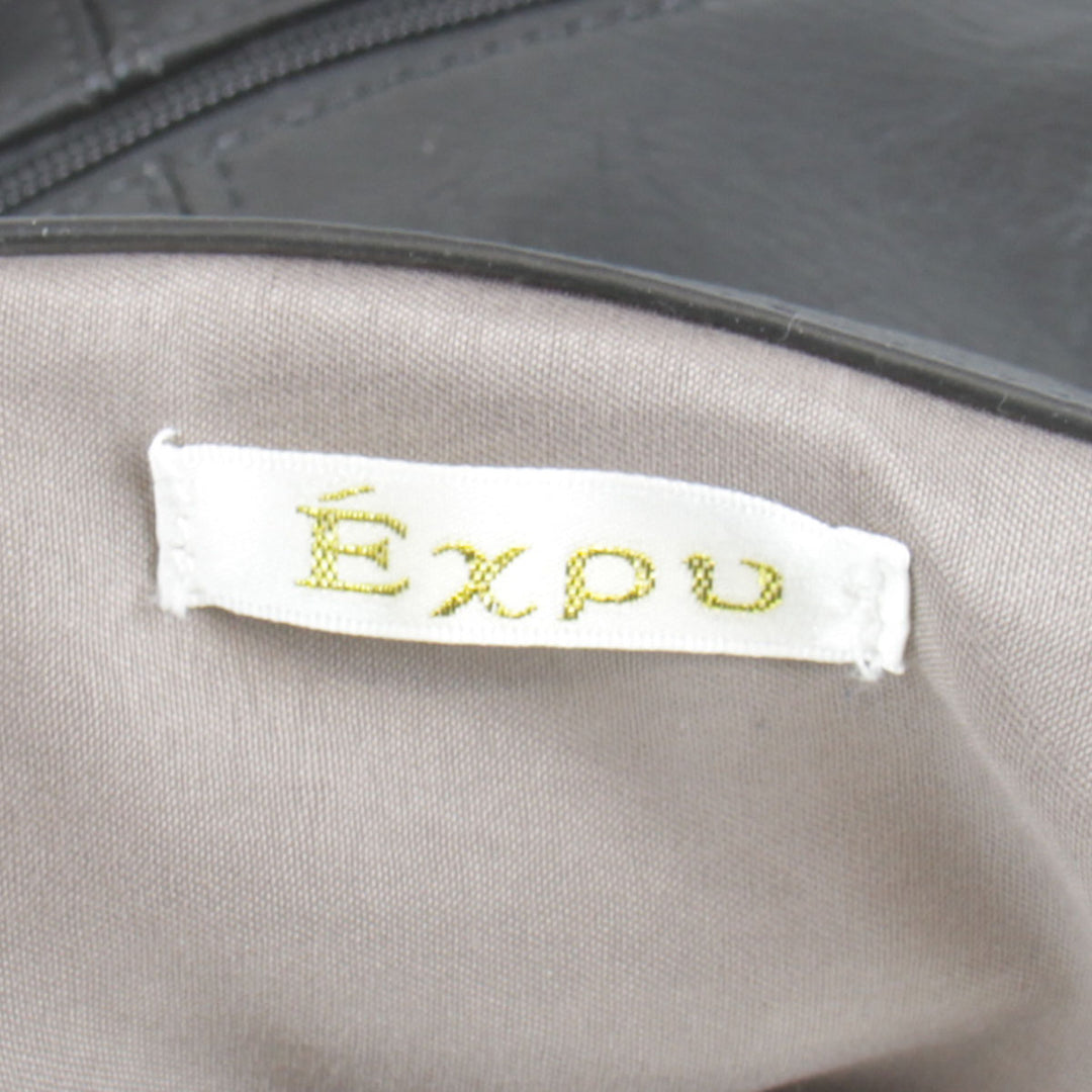 美品『USED』Expu 
 
 ショルダーバッグ 
レザー ブラック