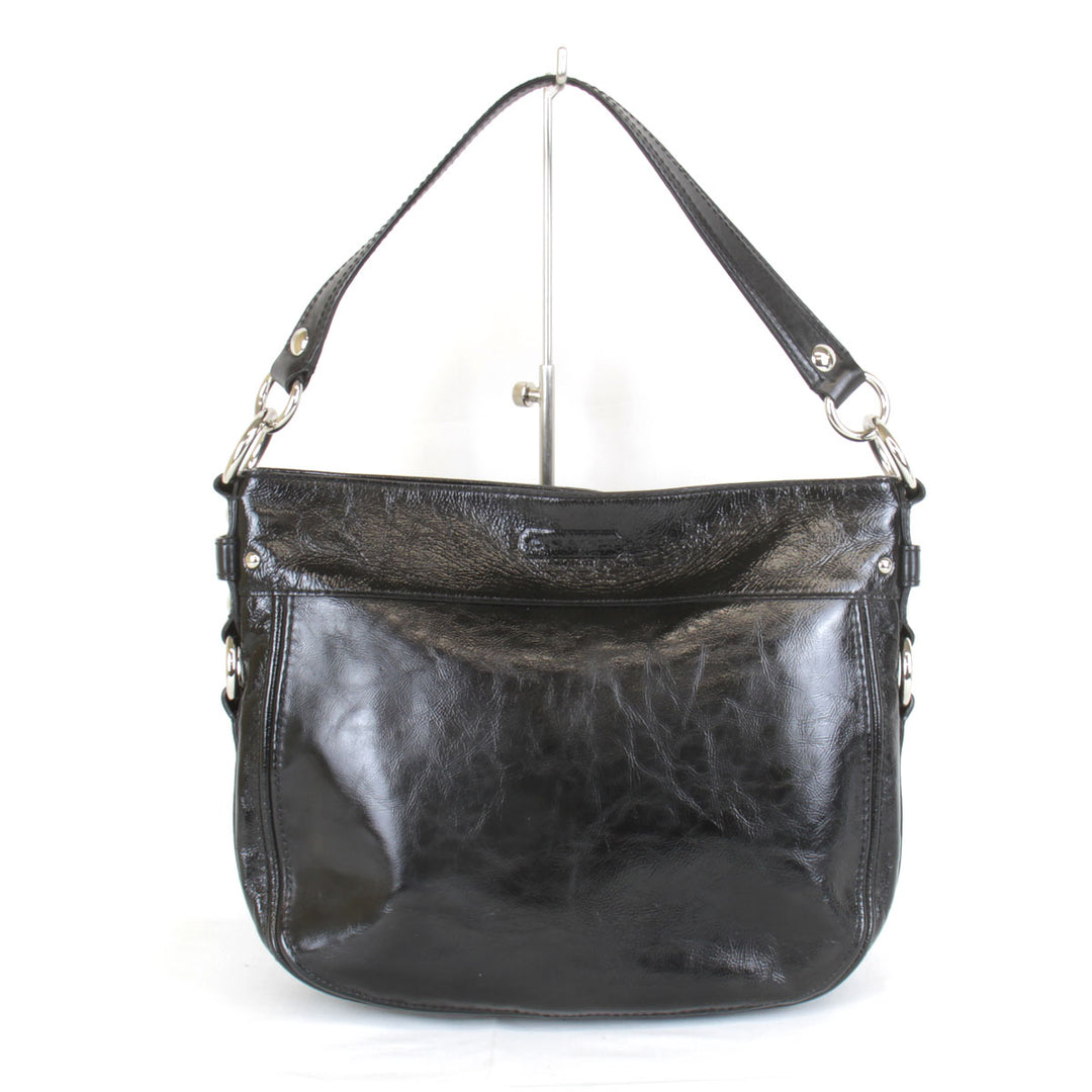 『USED』 
COACH コーチ 
 ワンショルダー F15478 ショルダーバッグ 
エナメル ブラック