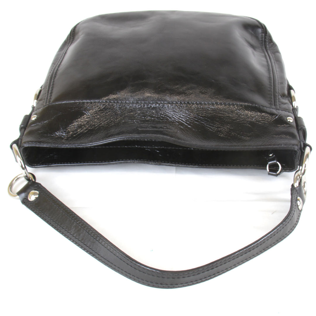 『USED』 
COACH コーチ 
 ワンショルダー F15478 ショルダーバッグ 
エナメル ブラック