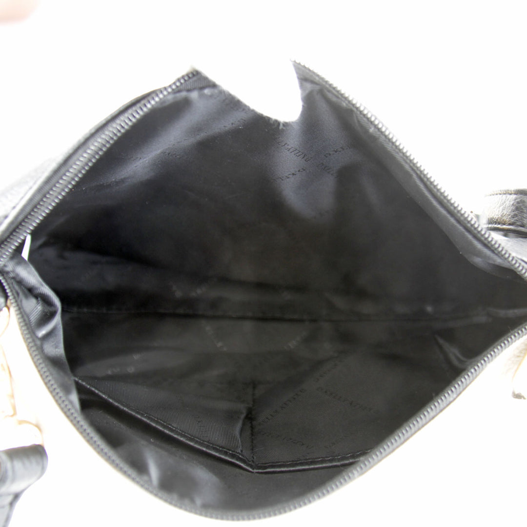 『USED』 
 
 D.KELLY ショルダーバッグ 
レザー ベージュ×ブラック