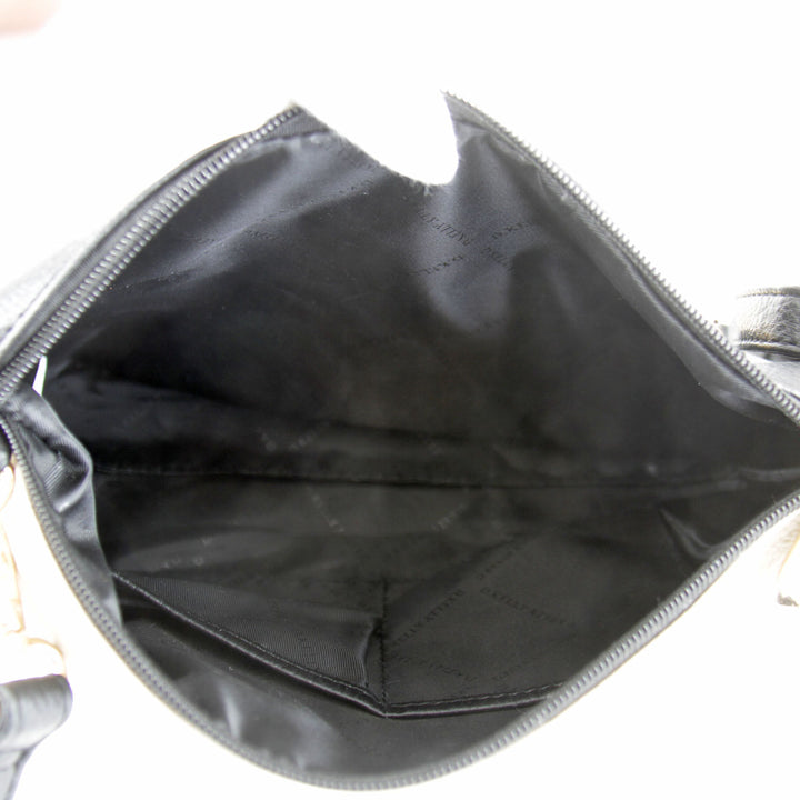 『USED』 
 
 D.KELLY ショルダーバッグ 
レザー ベージュ×ブラック