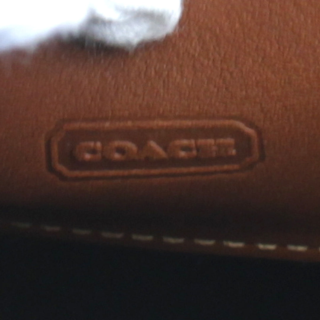 『USED』 
COACH コーチ 
 インナーバッグ セカンドバッグ 
レザー ブラウン