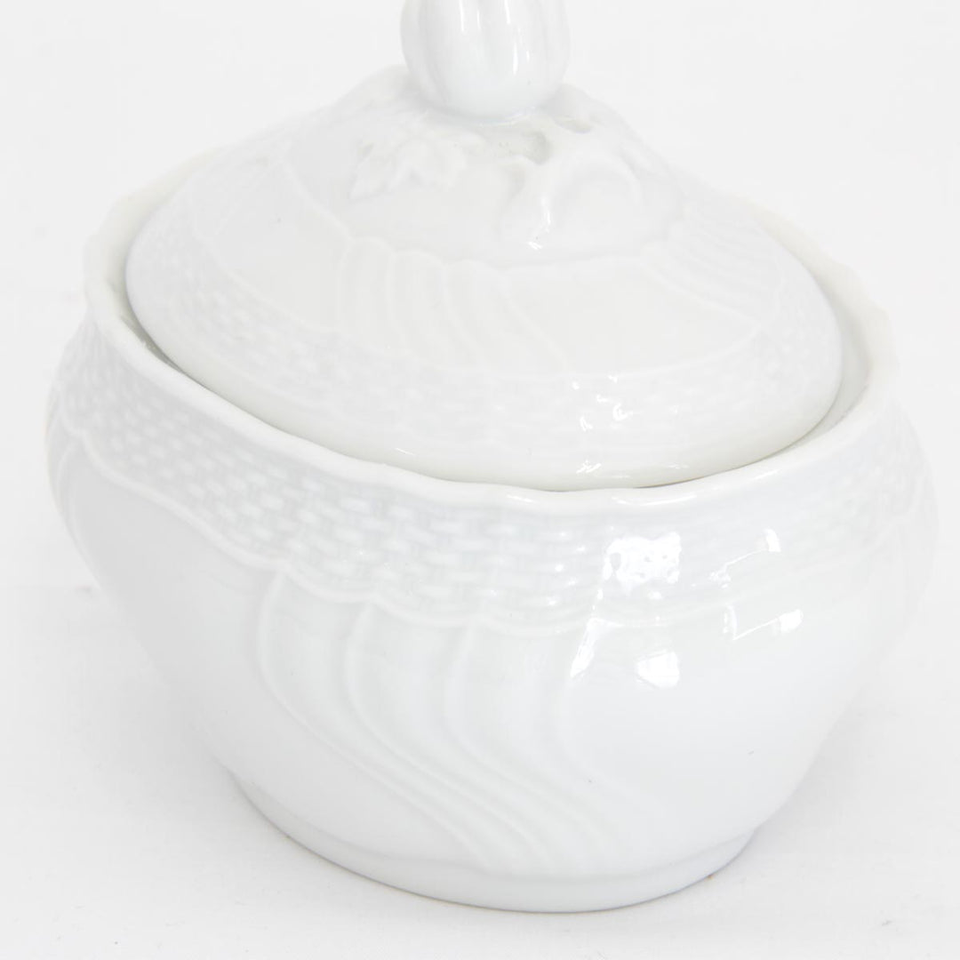 美品『USED』 
Richard Ginori リチャードジノリ 
 ベッキオホワイト シュガーポット 食器