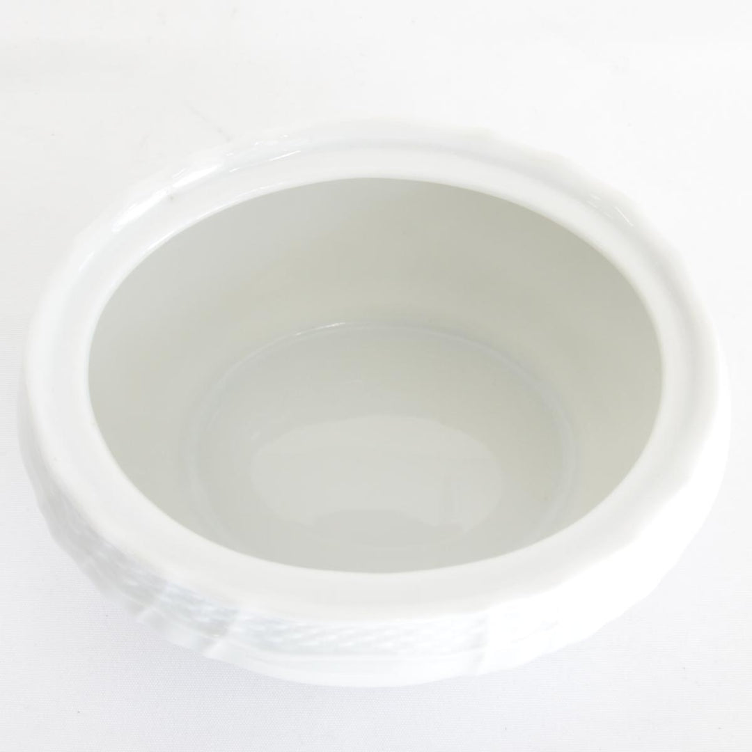 美品『USED』 
Richard Ginori リチャードジノリ 
 ベッキオホワイト シュガーポット 食器